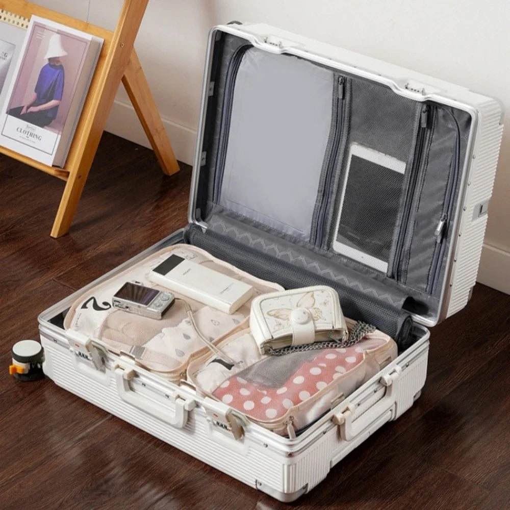 Aluminum Frame Travel Suitcase