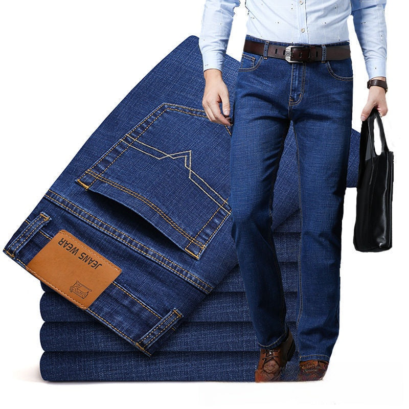 Men's Straight Leg Denim Jeans
