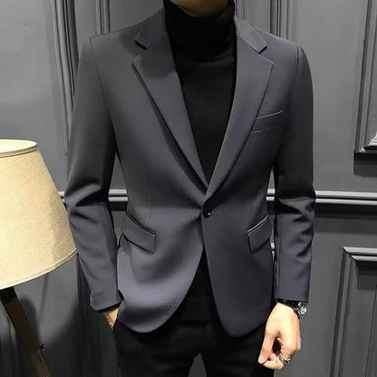 Slim Fit Corduroy Jacket for Men