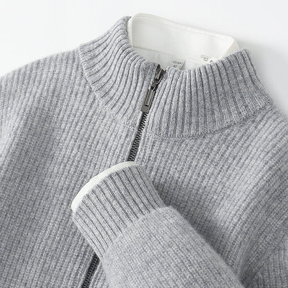 Mens Wool Cardigan