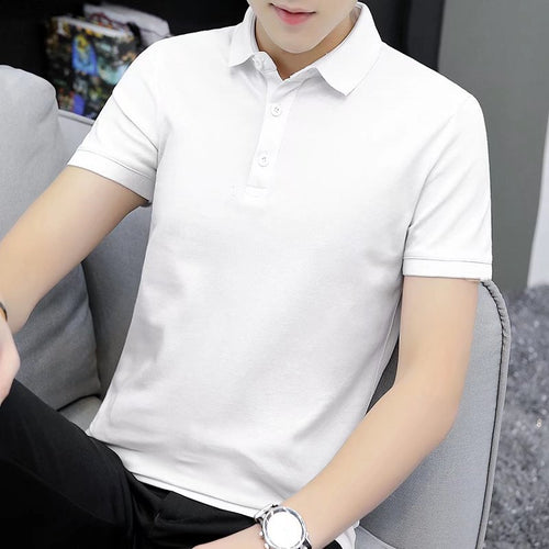 Men's Casual Short-Sleeve Polo Shirt