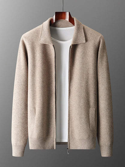 Mens Wool Cardigan