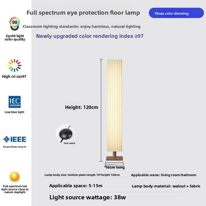 Zen Style Floor Lamp for Living Room Bedroom Study