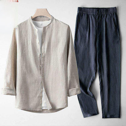 Men's top and long pants