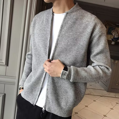 Mens Casual Cardigan Sweater