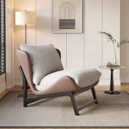 Minimalist Single Seater Sofa Chair with Optional Footrest
