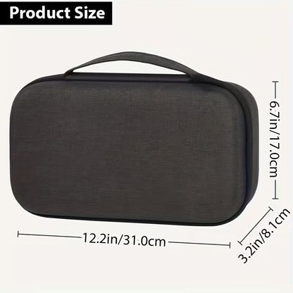 NNETM Travel Glasses & Cable Organizer Case