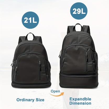 NNETM Multi-Compartment Travel Backpack
