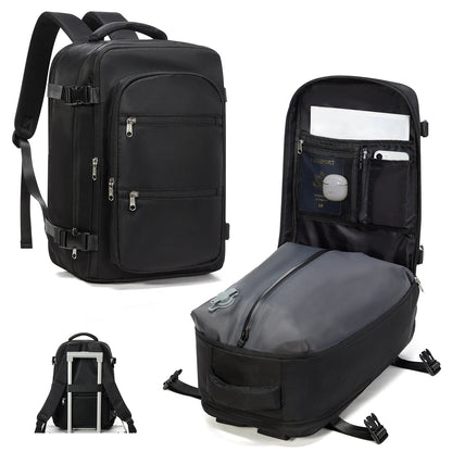 Vacuum Bag for Clothing，Backpack Hand Luggage Aircraft，Travel Essentials Vacuum Backpack Hand Luggage 40X30X20, Men Backpack