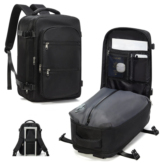 Vacuum Bag for Clothing，Backpack Hand Luggage Aircraft，Travel Essentials Vacuum Backpack Hand Luggage 40X30X20, Men Backpack