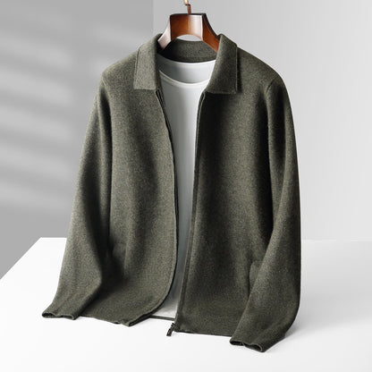 Mens Wool Cardigan