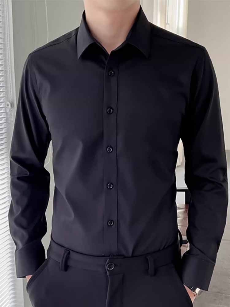 Men's Long Sleeve Formal Business Shirt