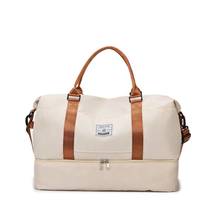 Travel Gym Bag with Wet & Dry Separation