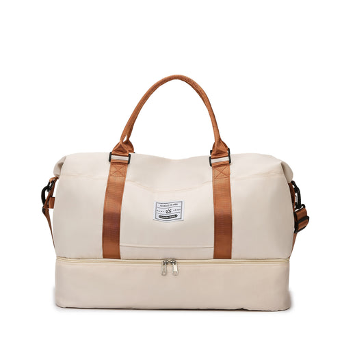 Travel Gym Bag with Wet & Dry Separation