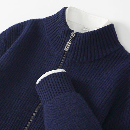 Mens Wool Cardigan