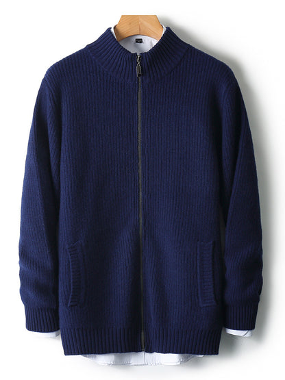 Mens Wool Cardigan