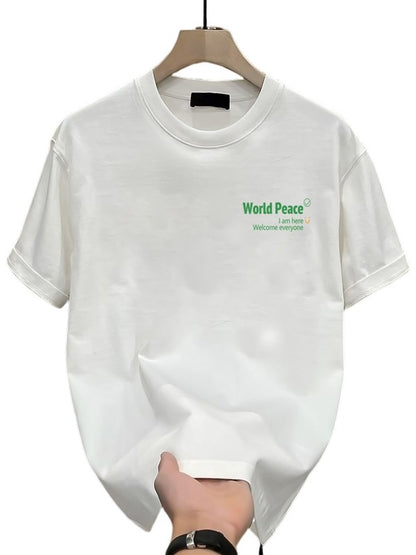 Pure cotton versatile short sleeve shirt