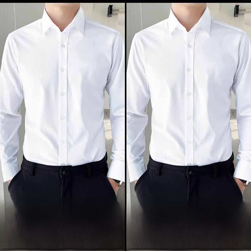 Men's Long Sleeve Formal Business Shirt