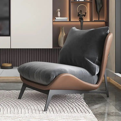 Minimalist Single Seater Sofa Chair with Optional Footrest