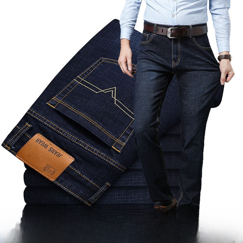 Men's Straight Leg Denim Jeans