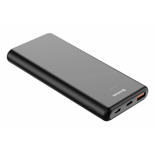 Swissten Power Line 10000 mAh 20W Power Bank - Fekete
