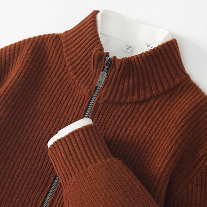 Mens Wool Cardigan