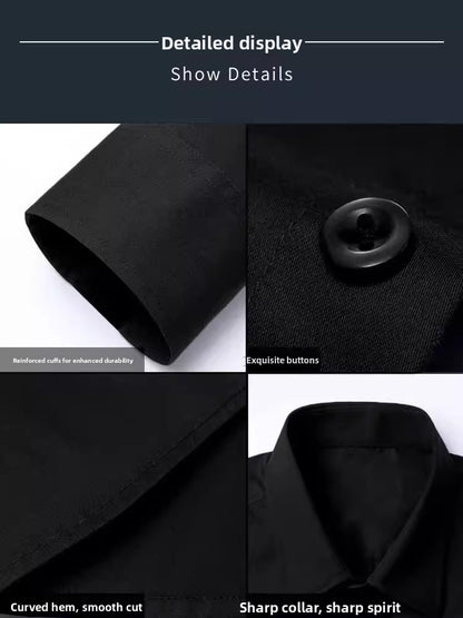Men's Long Sleeve Formal Business Shirt