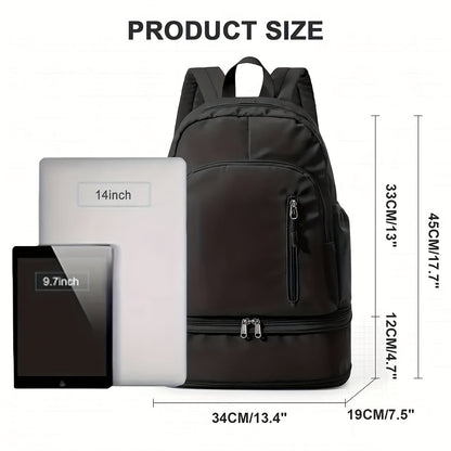 NNETM Multi-Compartment Travel Backpack