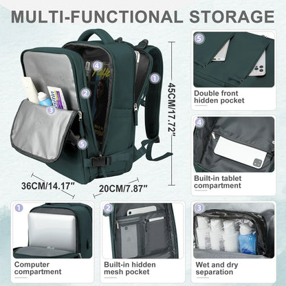 Unisex Cabin Size Travel Backpack