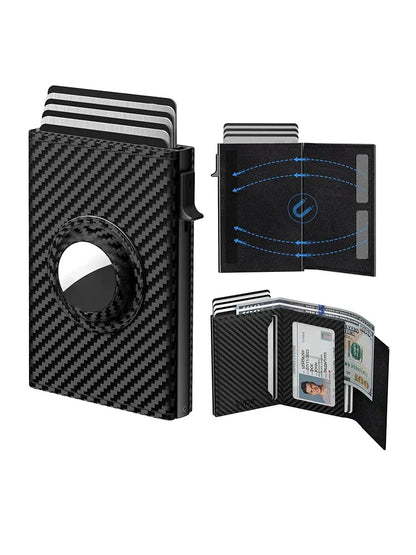 RFID Slim Wallet – Carbon Fiber
