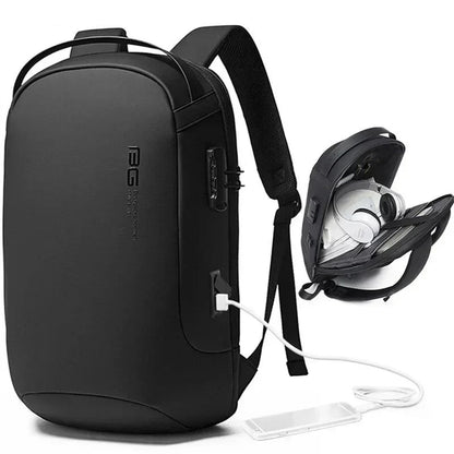 15.6-Inch Anti-Theft Laptop Backpack Black