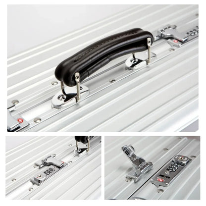 Premium Aluminum-Magnesium Alloy Suitcase