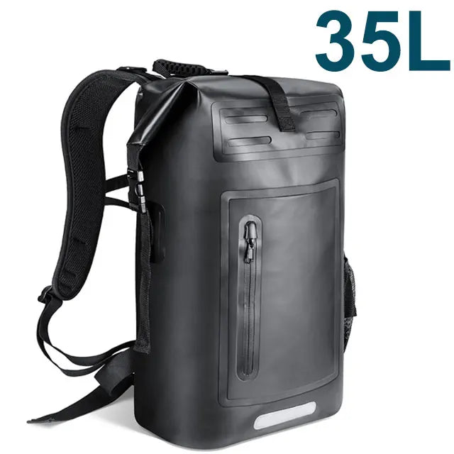 Large Capacity Swimming Waterproof Backpack, Beach, Drifting, Surfing, Diving, Waterproof Backpack 35L Dry Pack