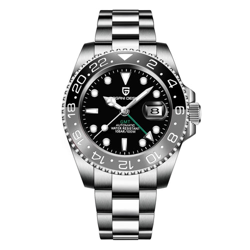 V3 Version GMT Watches Men'S Luxury Sapphire Automatic Mechanical Watch 40MM Stainless Steel Waterproof Watch