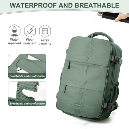 NNEOBA Cabin Travel Backpack Green