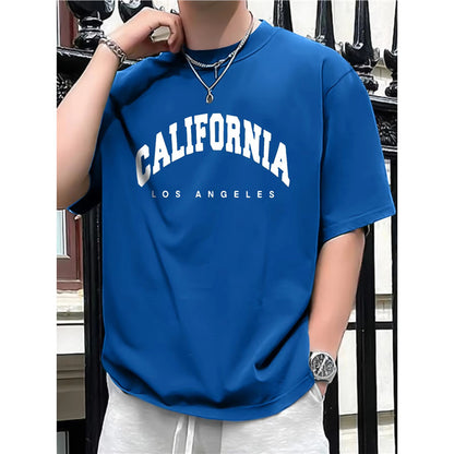 Men's Casual Loose Short-Sleeved Top