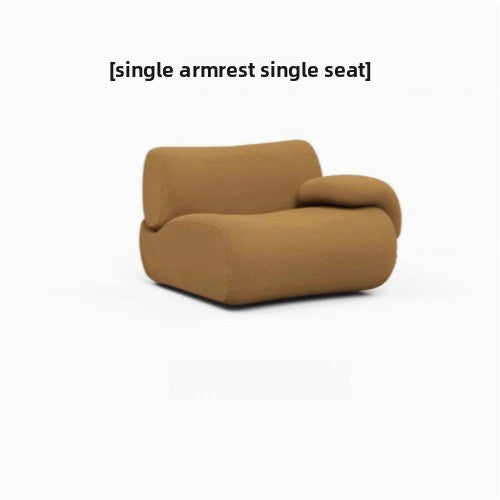 Modular Compressed Fabric Sofa