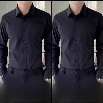 Men's Long Sleeve Formal Business Shirt