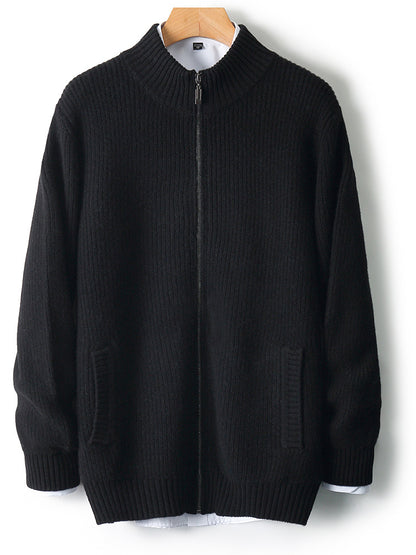 Mens Wool Cardigan