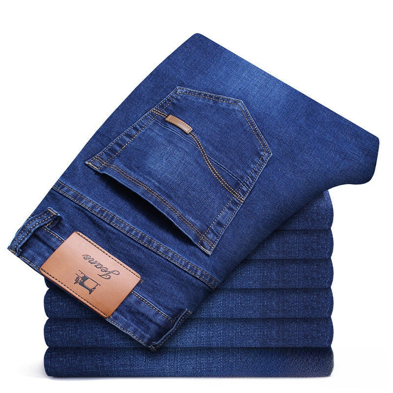Men's Straight Leg Denim Jeans