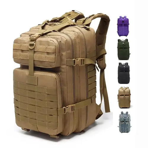 Custom Logo Tactical Backpack Shoulder Bag Waterproof 900D Gym Molle Rucksack Tactical Backpack for Hiking Travel Backpack
