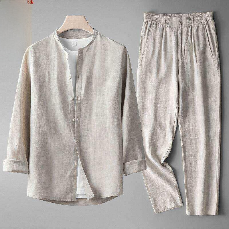 Men's top and long pants