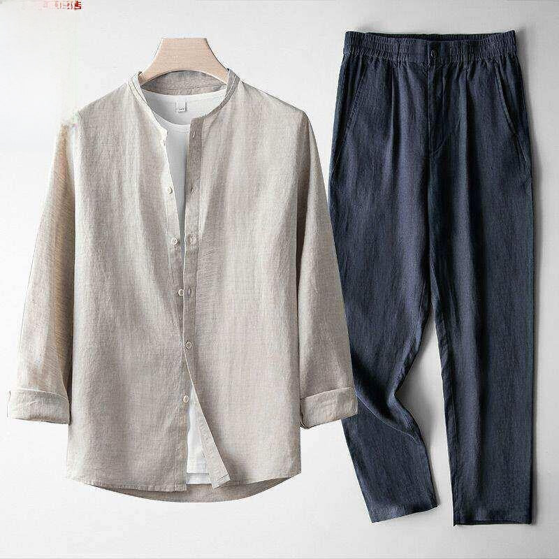 Men's top and long pants