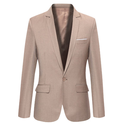 Slim Fit Mens Casual Suit Jacket
