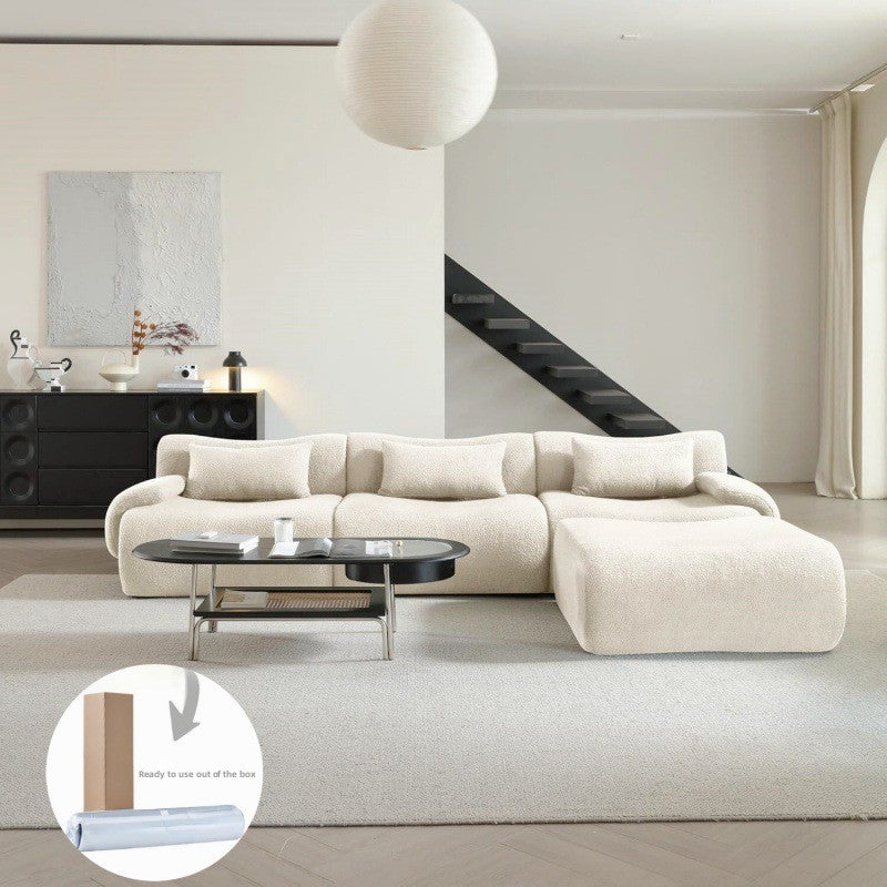 Modular Compressed Fabric Sofa