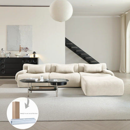 Modular Compressed Fabric Sofa
