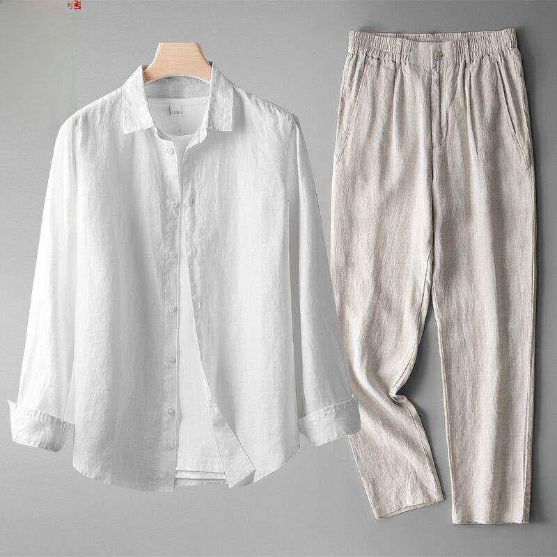Men's top and long pants