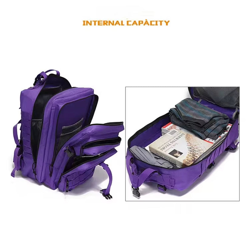 Custom Logo Tactical Backpack Shoulder Bag Waterproof 900D Gym Molle Rucksack Tactical Backpack for Hiking Travel Backpack