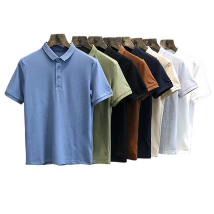 Basic men's polo shirt