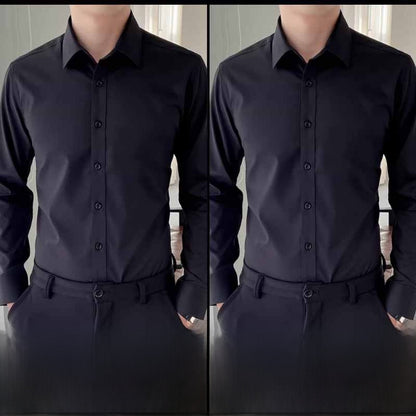 Men's Long Sleeve Formal Business Shirt